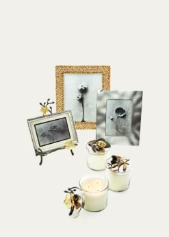 Michael AramGold Orchid Easel Picture Frame
