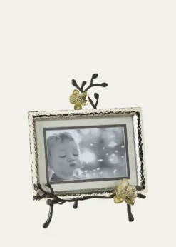 Michael AramGold Orchid Easel Picture Frame