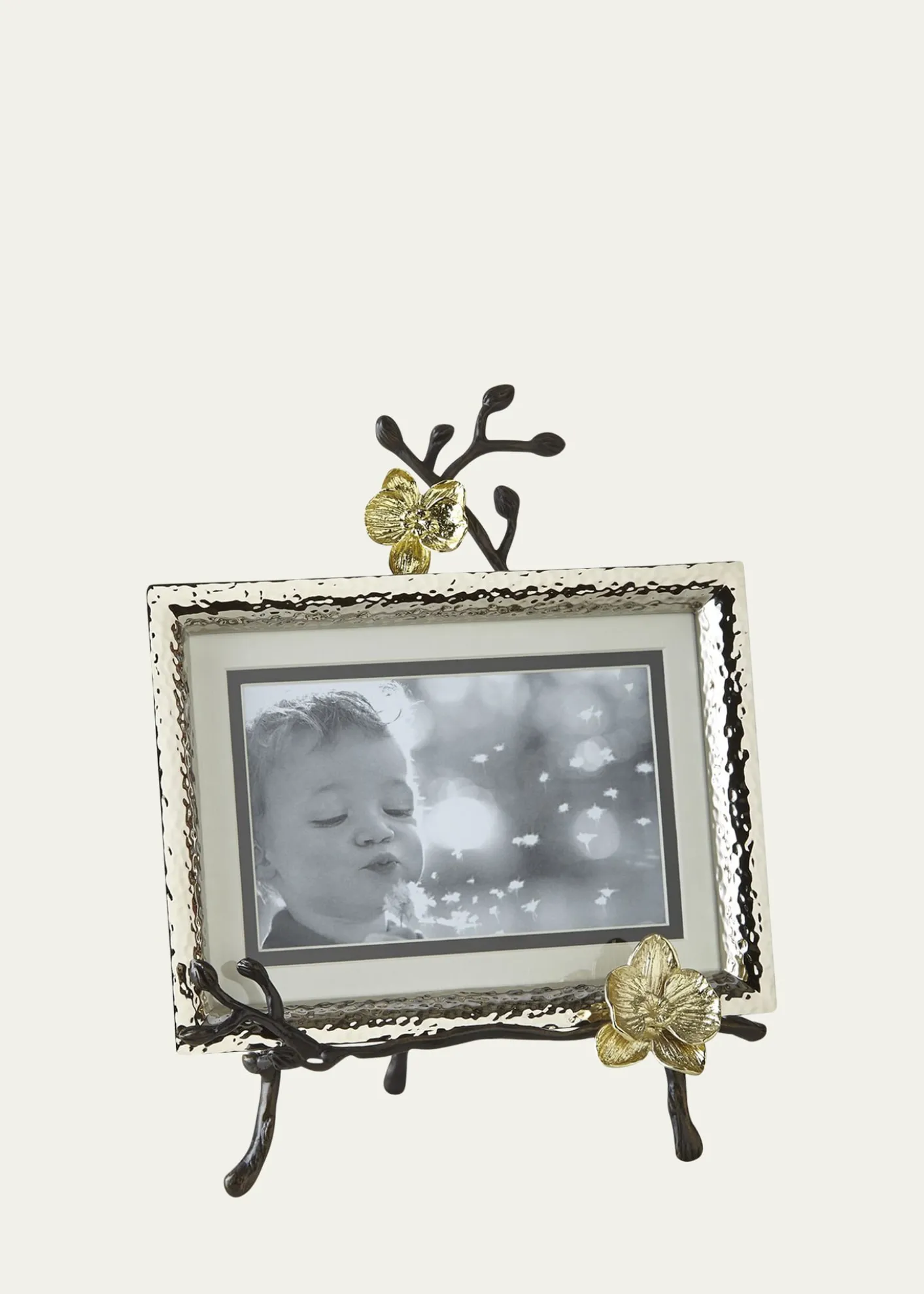 Michael AramGold Orchid Easel Picture Frame