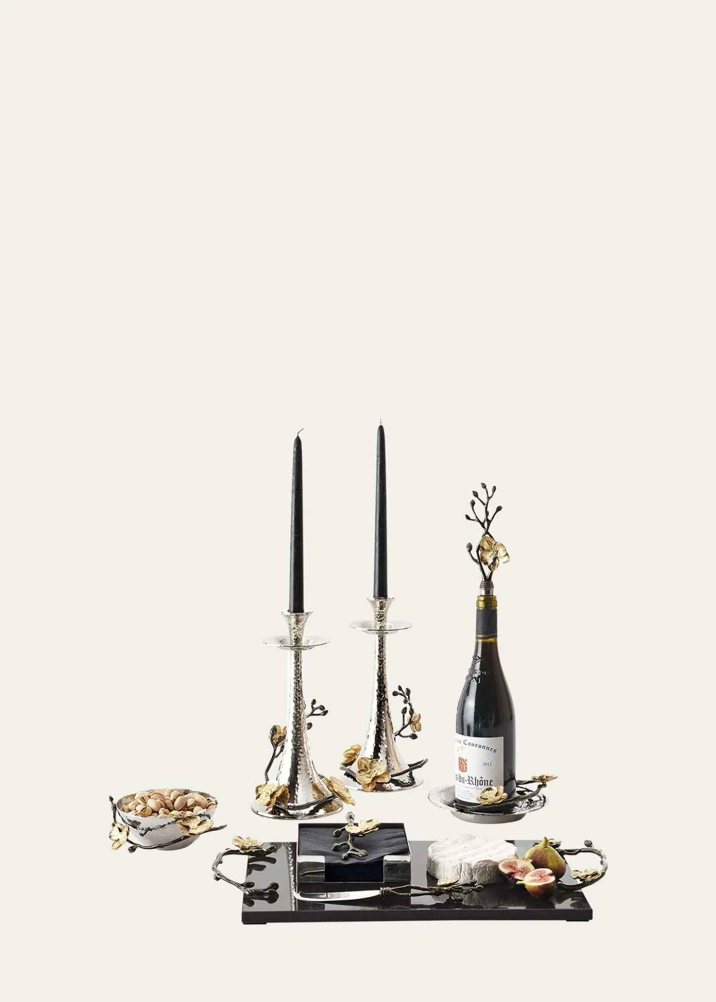 Michael AramGold Orchid Nut Bowl