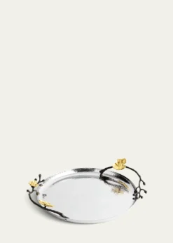 Michael AramGold Orchid Round Tray