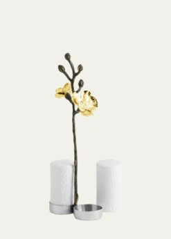Michael AramGold Orchid Salt and Pepper Set