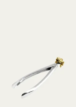 Michael AramGold Orchid Small Lock Spring Tongs