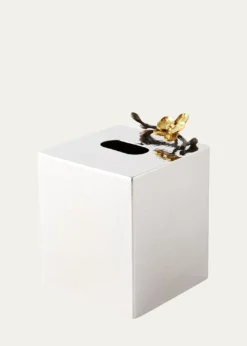 Michael AramGold Orchid Tissue Box Cover