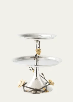 Michael AramGold Orchid Two-Tier Etagere