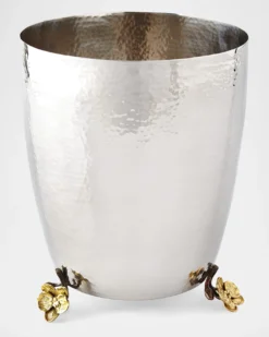 Michael AramGold Orchid Wastebasket