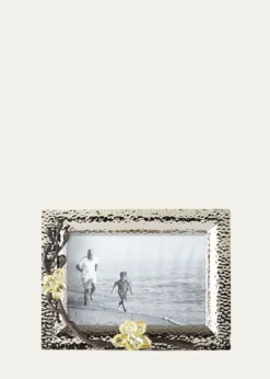 Michael AramGold Orchid 4" x 6" Picture Frame