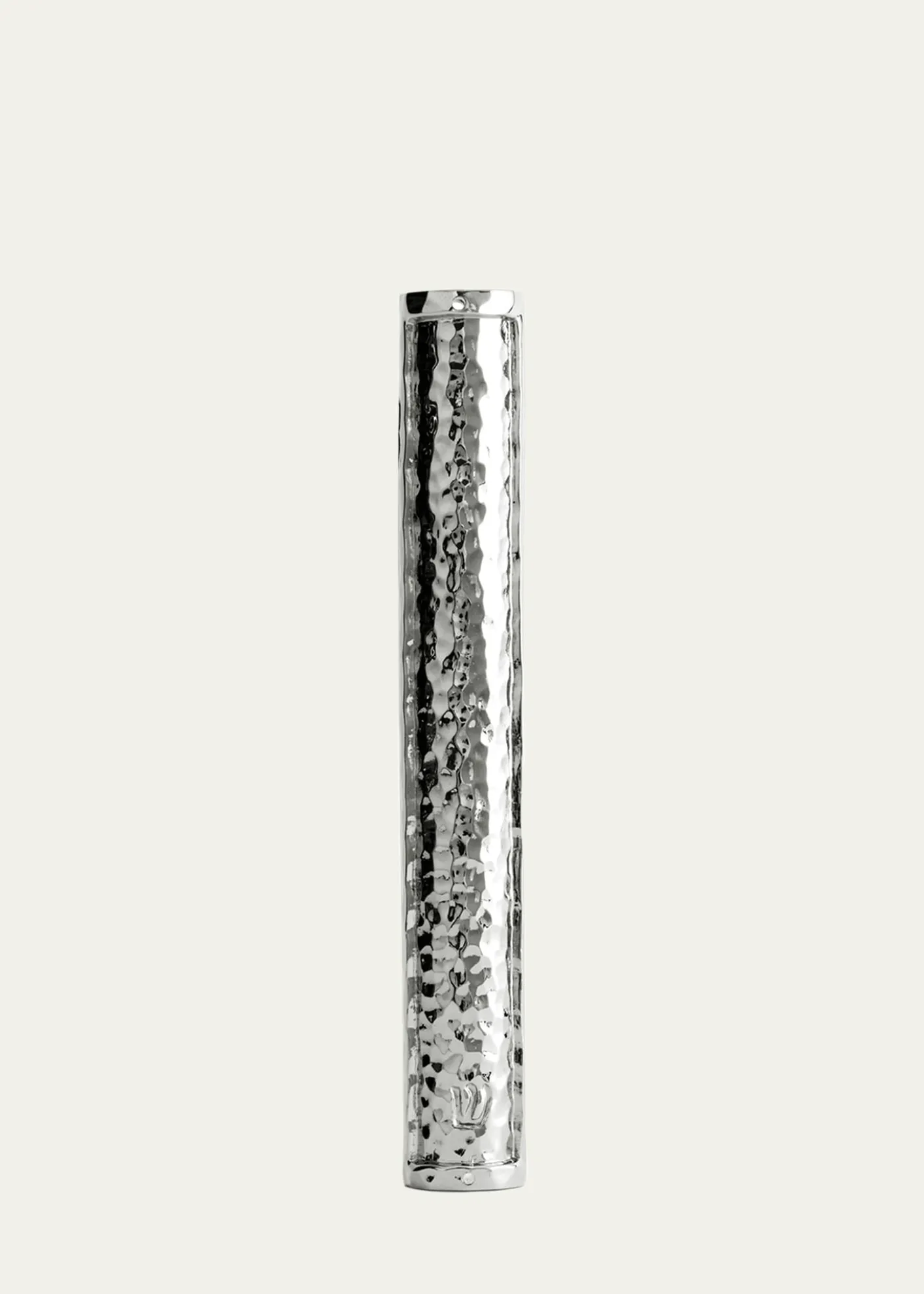 Michael AramHammertone Large Mezuzah, Silver