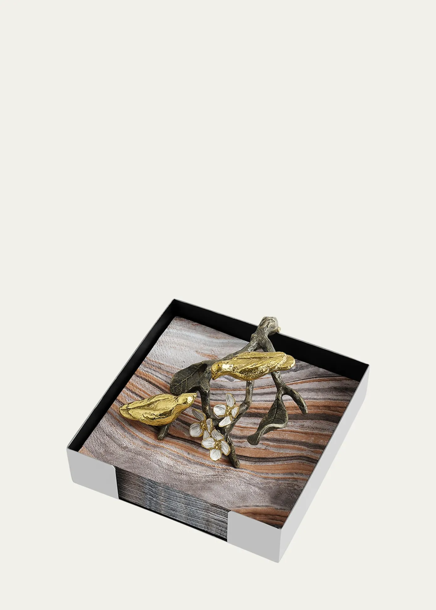 Michael AramLovebirds Cocktail Napkin Holder