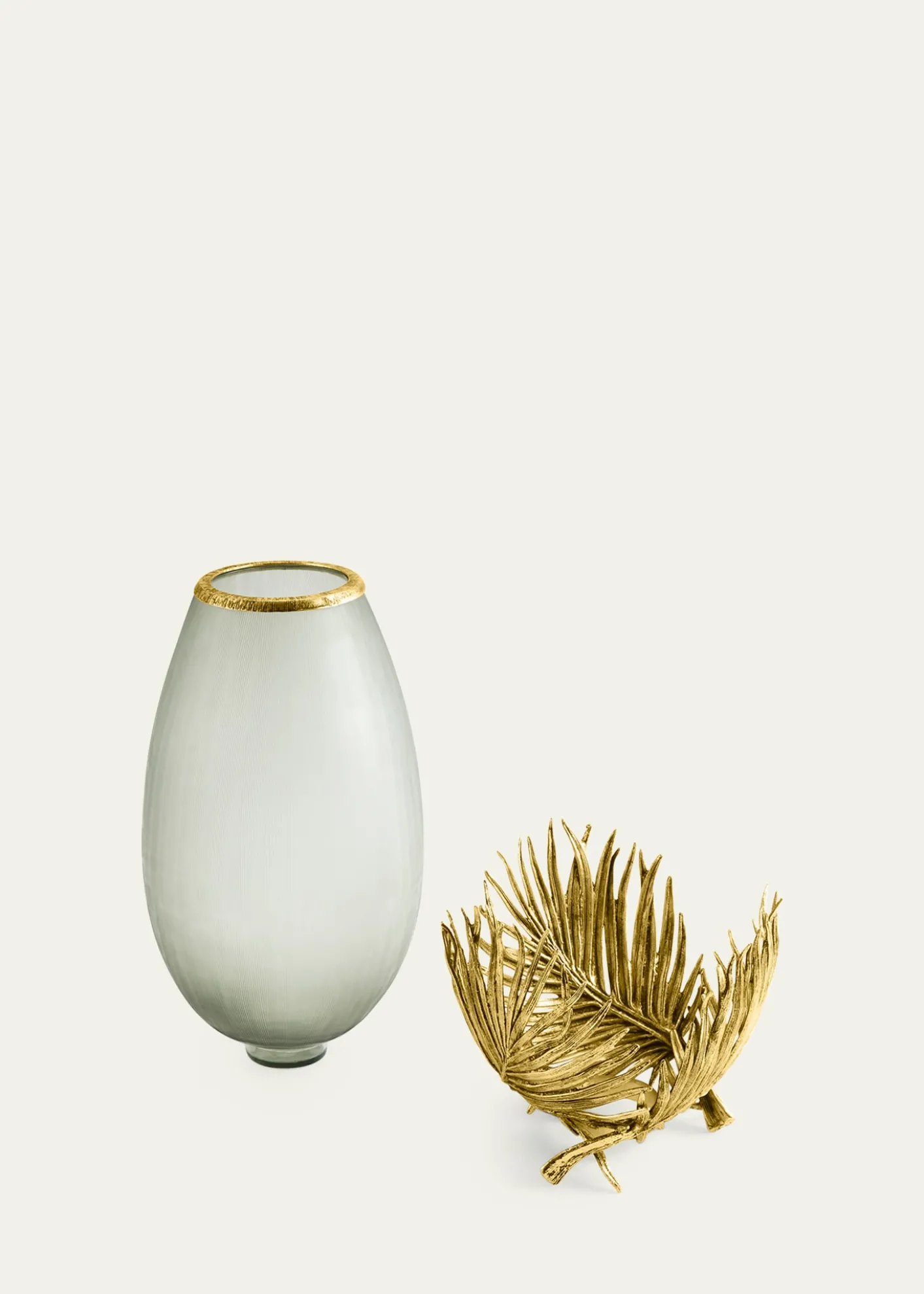 Michael AramPalm Medium Glass Vase
