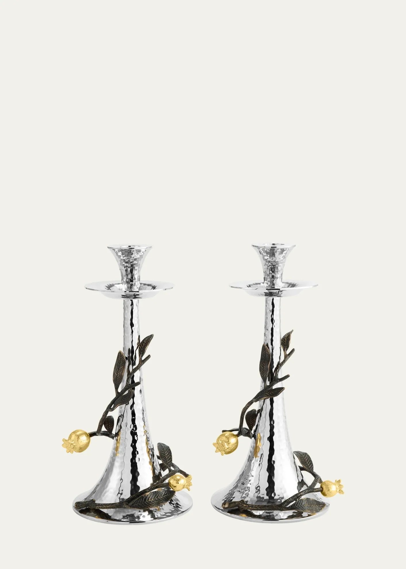 Michael AramPomegranate Candleholders, Set of Two