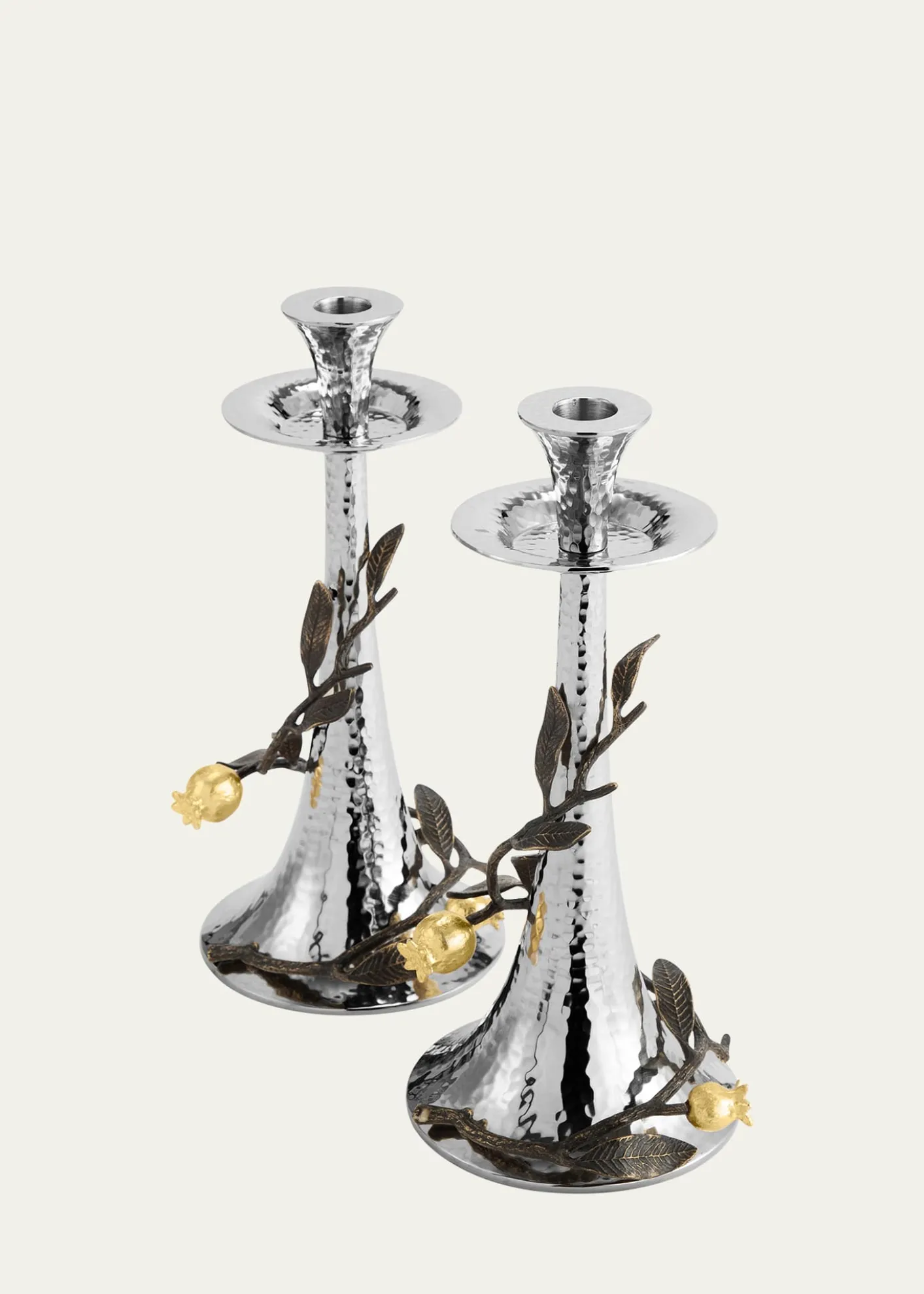 Michael AramPomegranate Candleholders, Set of Two