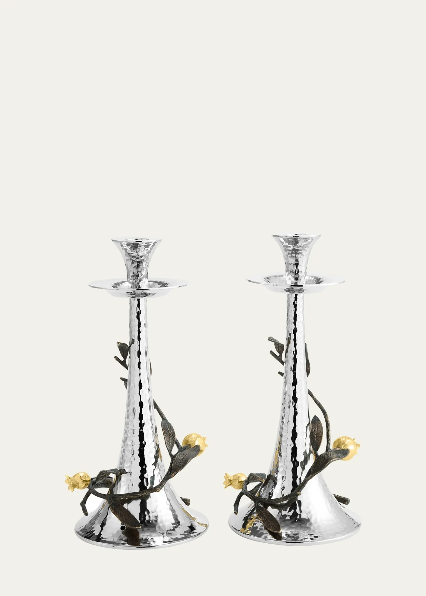 Michael AramPomegranate Candleholders, Set of Two