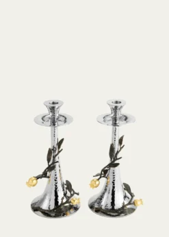 Michael AramPomegranate Candleholders, Set of Two