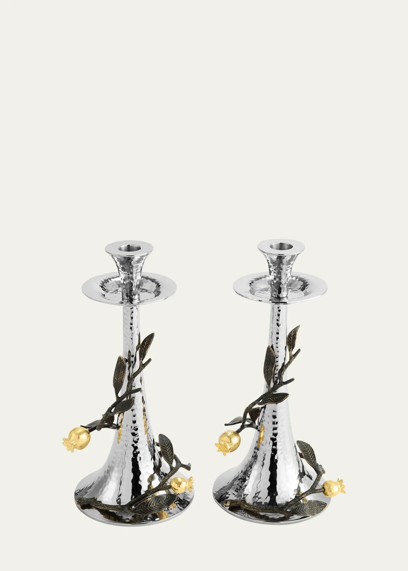 Michael AramPomegranate Candleholders, Set of Two