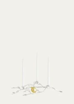 Michael AramPomegranate Silver & Gold Low Candleholders