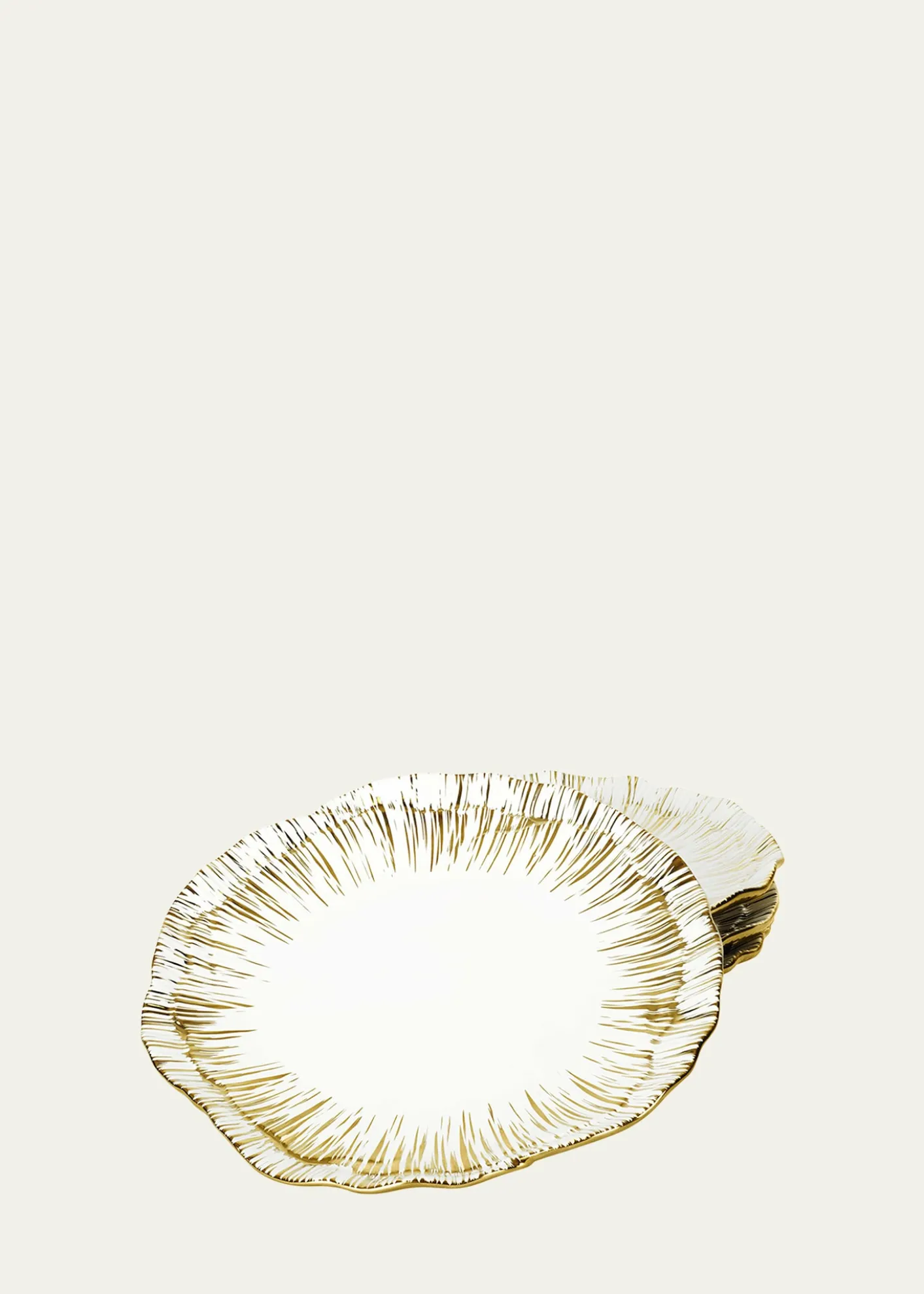 Michael AramPorcelain Anemone Salad Plates, Set of 4