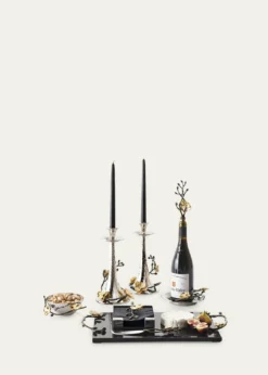 Michael AramTwo-Piece Gold Orchid Serving Set