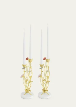 Michael AramWildflowers Candleholders, Set of 2