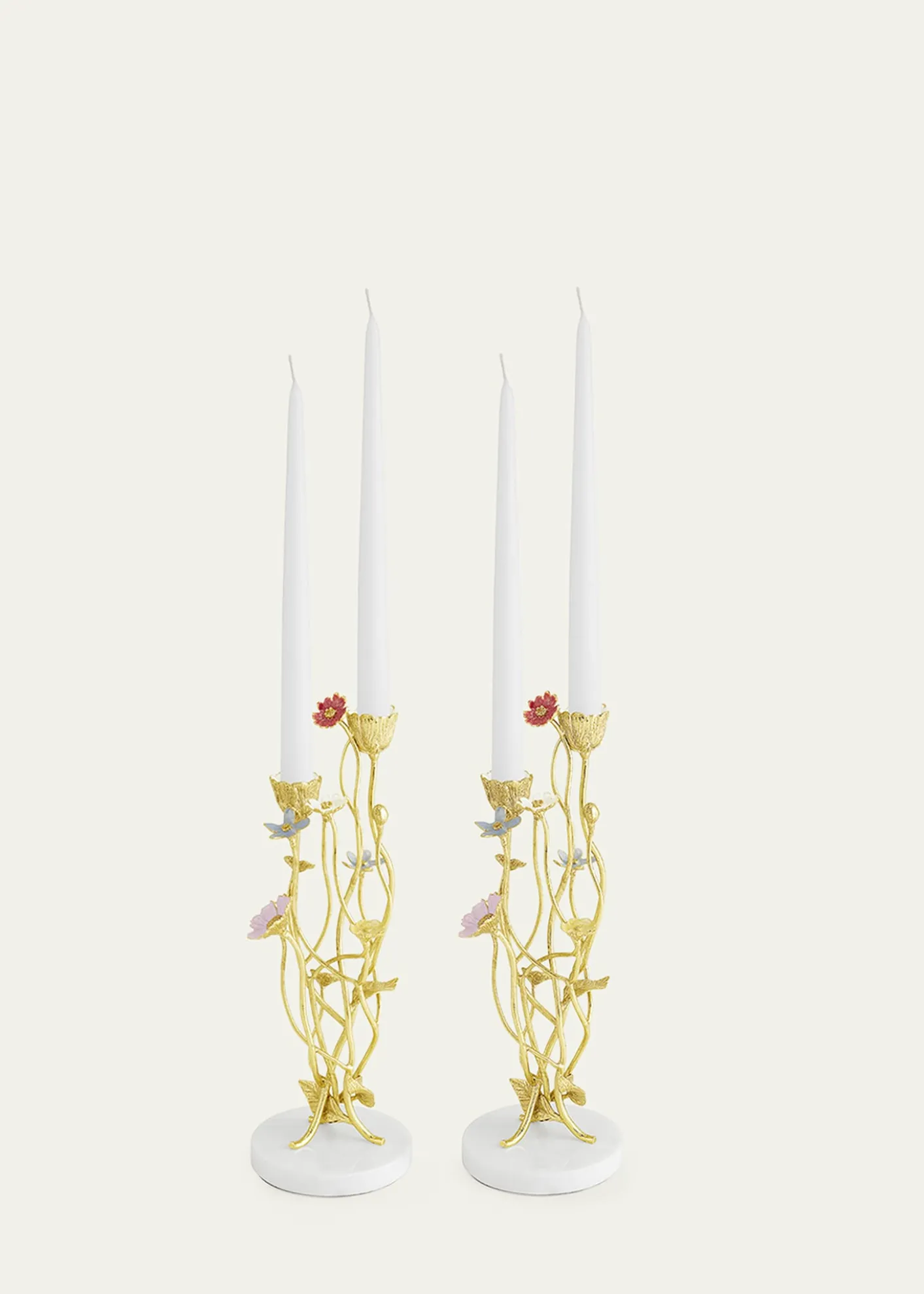 Michael AramWildflowers Candleholders, Set of 2