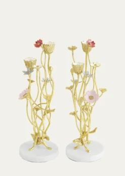 Michael AramWildflowers Candleholders, Set of 2