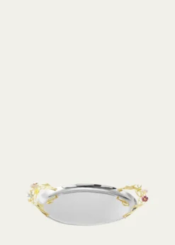 Michael AramWildflowers Oval Tray