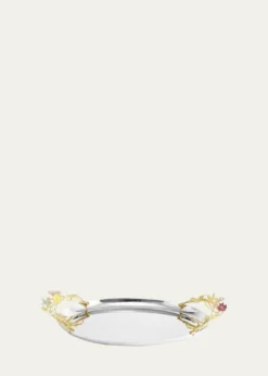 Michael AramWildflowers Oval Tray