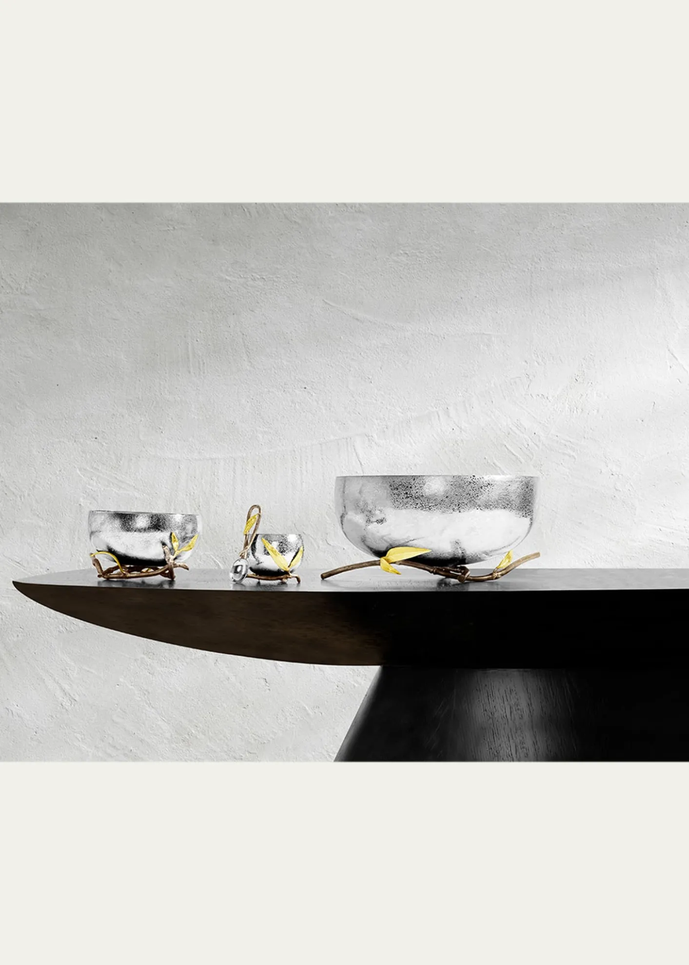 Michael AramZen Garden Nut Bowl with Spoon