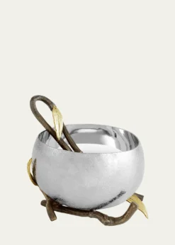 Michael AramZen Garden Nut Bowl with Spoon