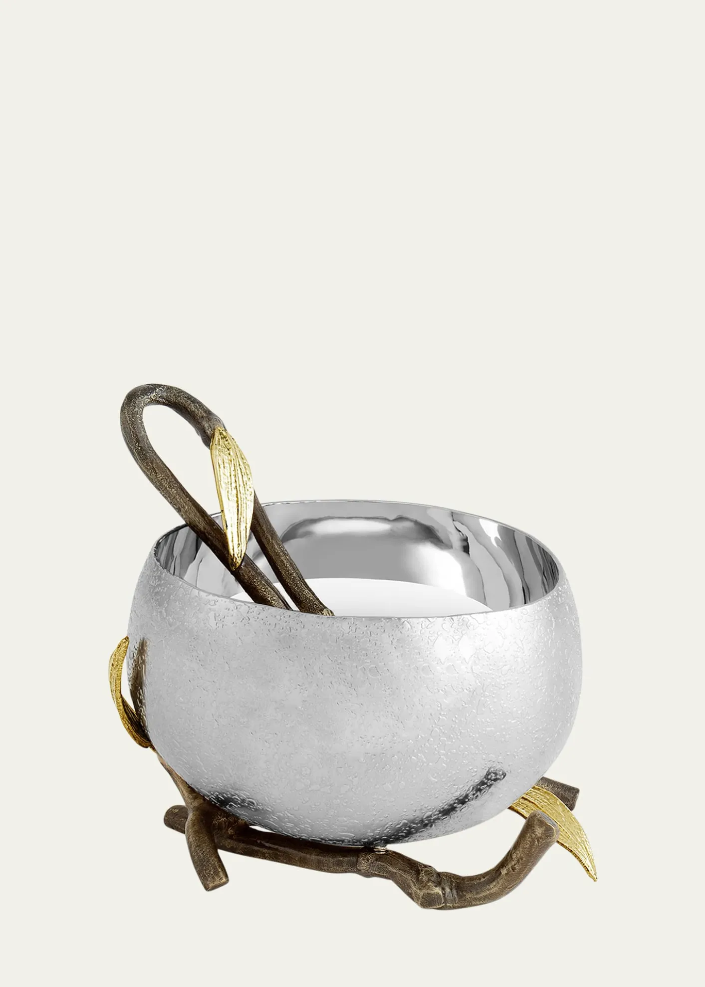 Michael AramZen Garden Nut Bowl with Spoon