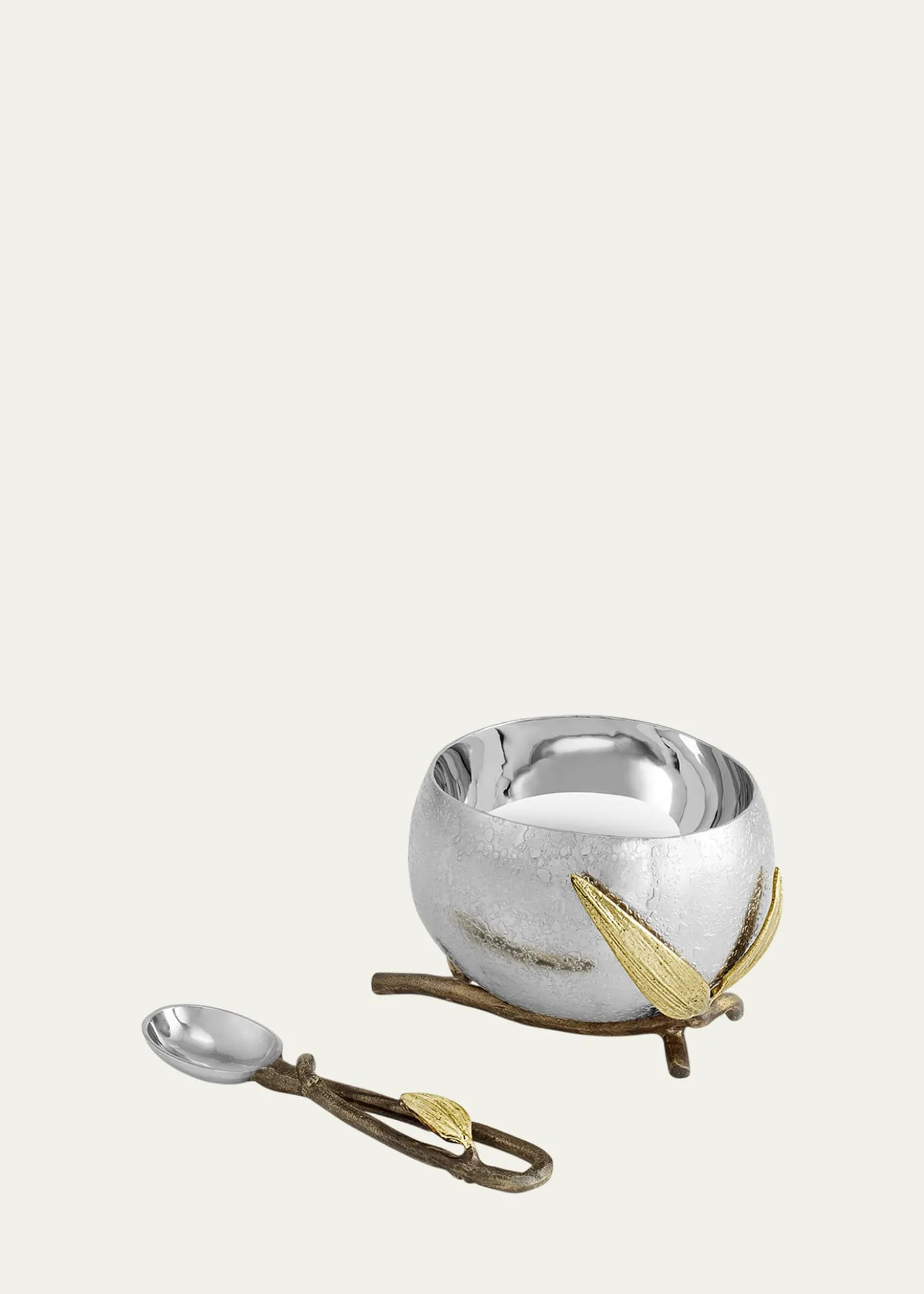 Michael AramZen Garden Nut Bowl with Spoon