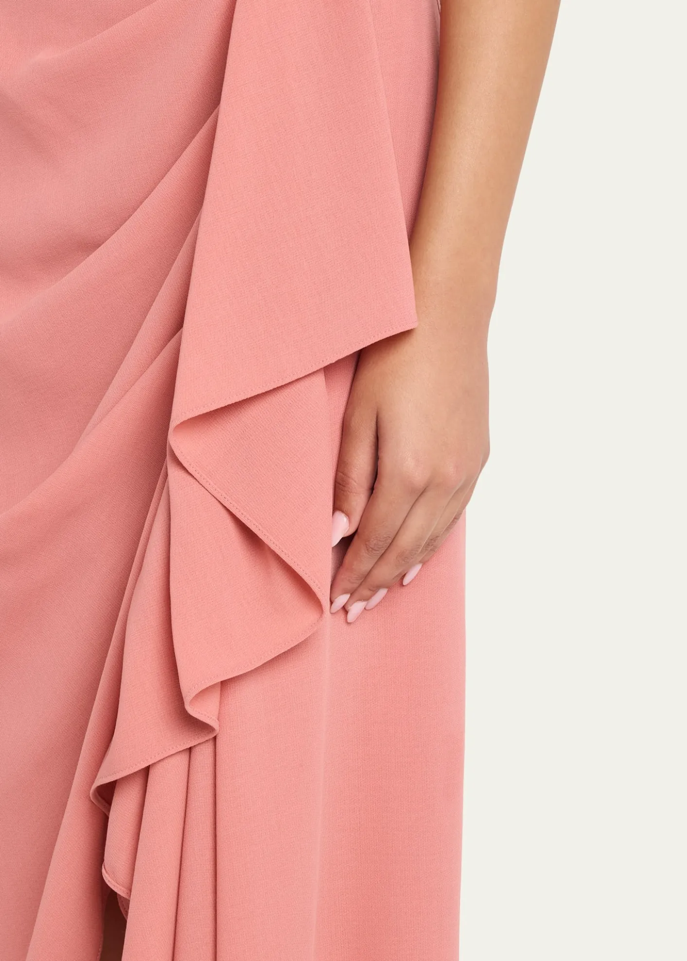Michael Kors CollectionDraped Fluid Wool Midi Pencil Skirt