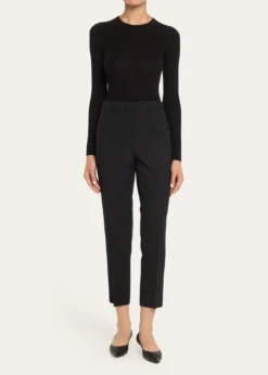 Michael Kors CollectionHutton Ribbed Cashmere Pullover