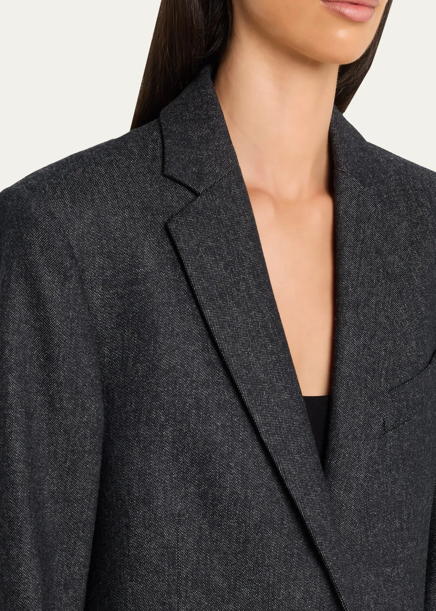 Michael Kors CollectionNico Two-Button Wool Blazer
