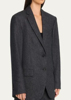Michael Kors CollectionNico Two-Button Wool Blazer