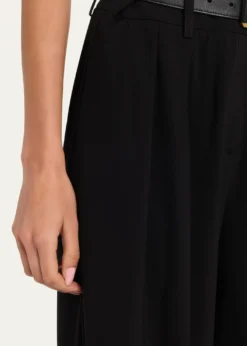 Michael Kors CollectionPleated Wide-Leg Bermuda Shorts