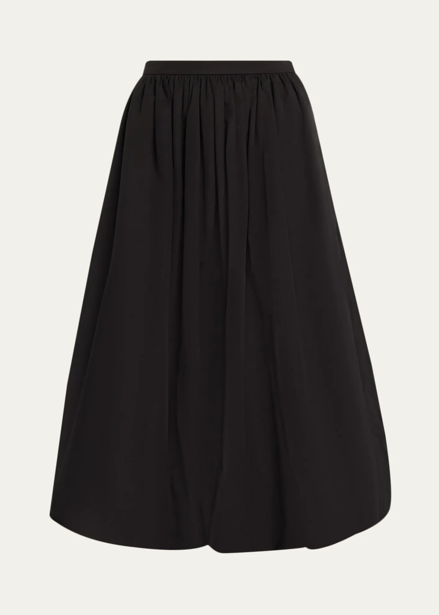 Michael Kors CollectionRuched Cotton Bubble Midi Skirt