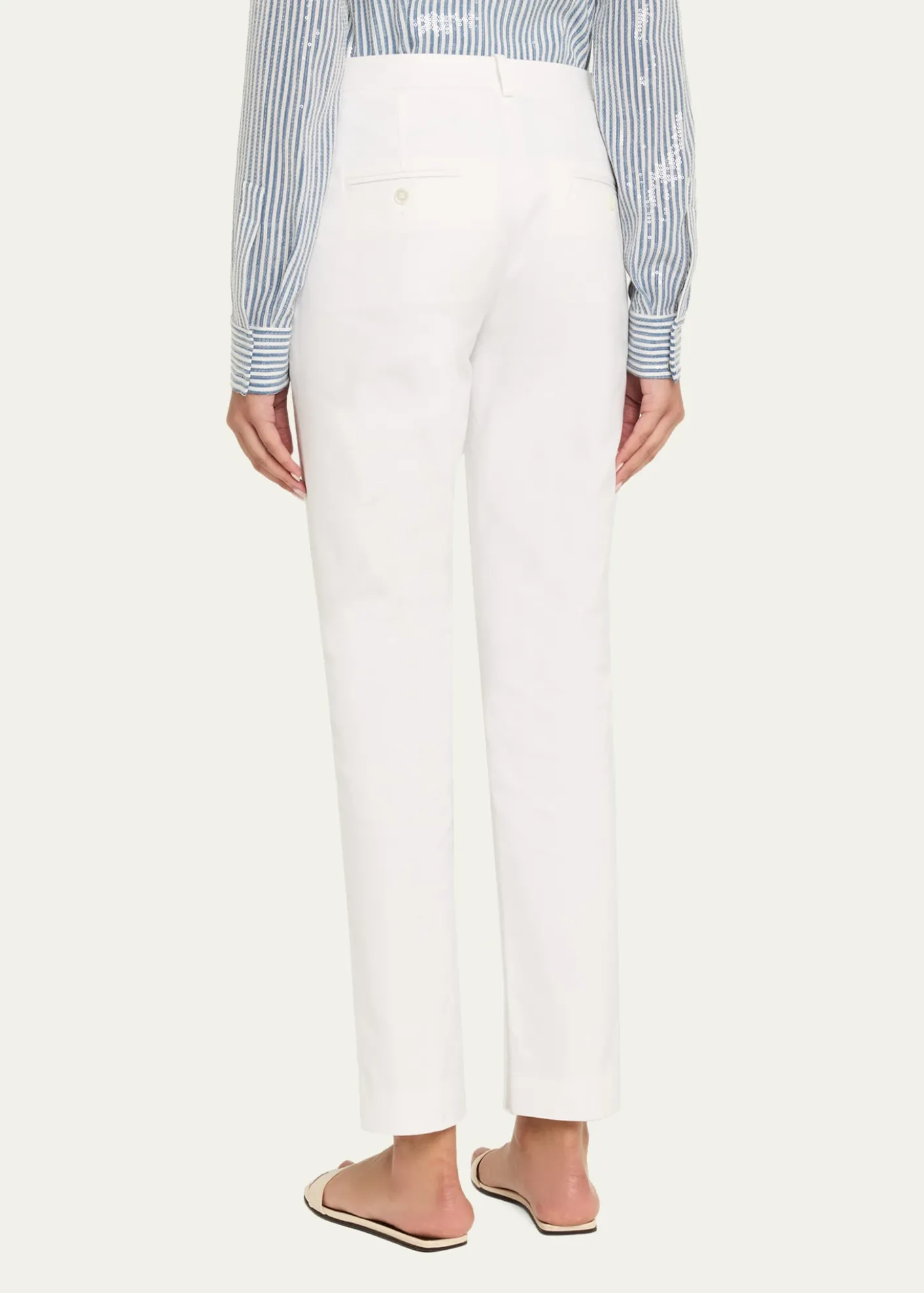 Michael Kors CollectionSamantha Slim Double Crepe Pants