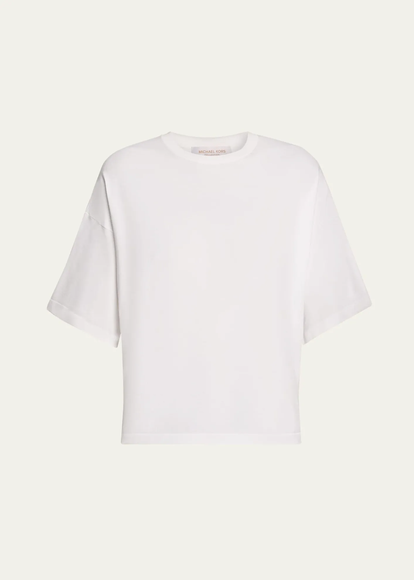Michael Kors CollectionShaun Crewneck Boxy Tee