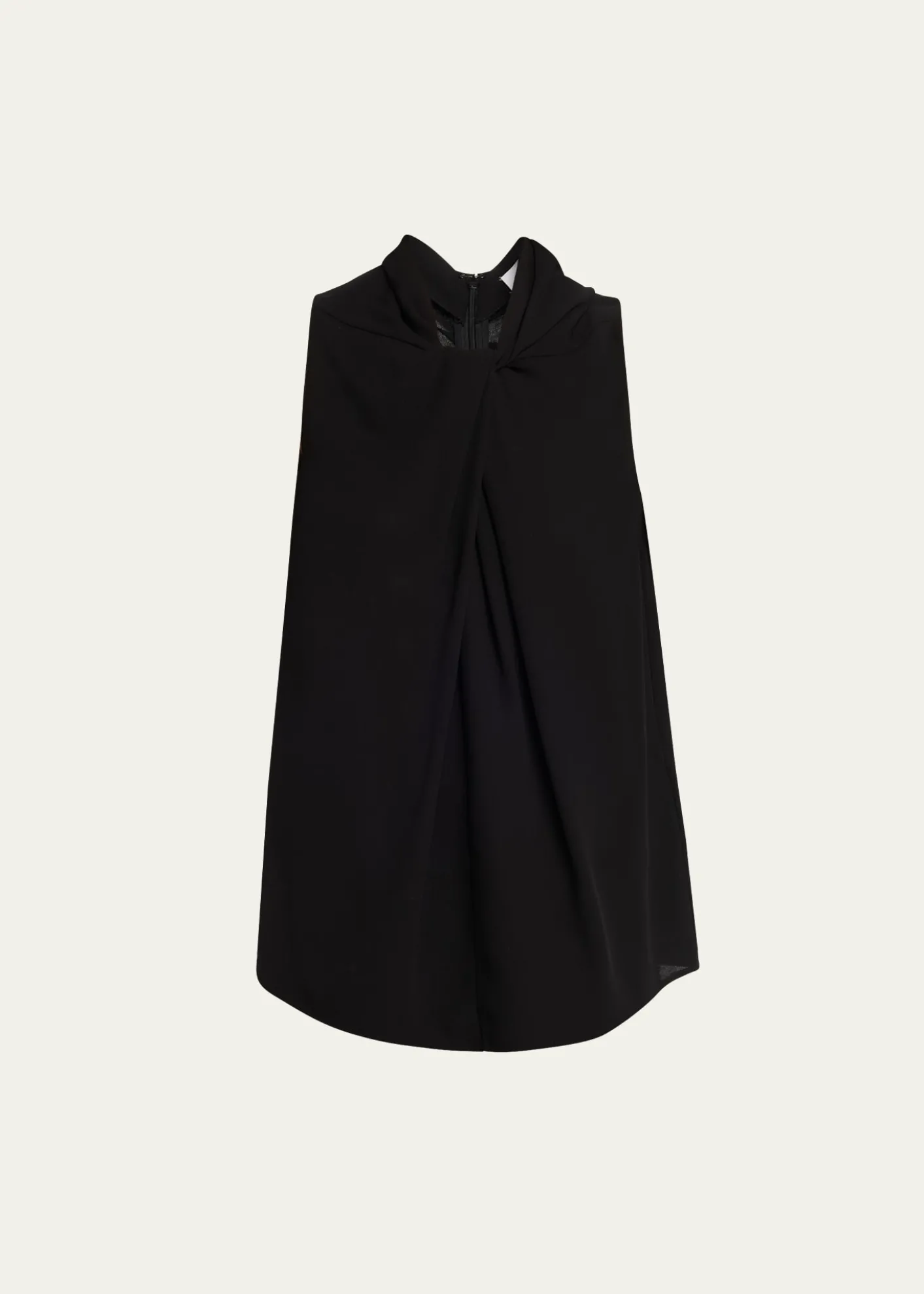 Michael Kors CollectionSleeveless Knotted Wool Shell
