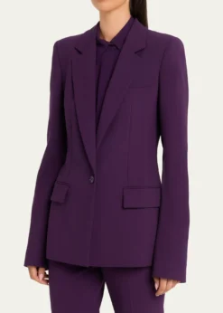 Michael Kors CollectionTailored Single-Button Blazer