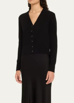 Michael Kors CollectionV-Neck Cashmere Baby Cardigan