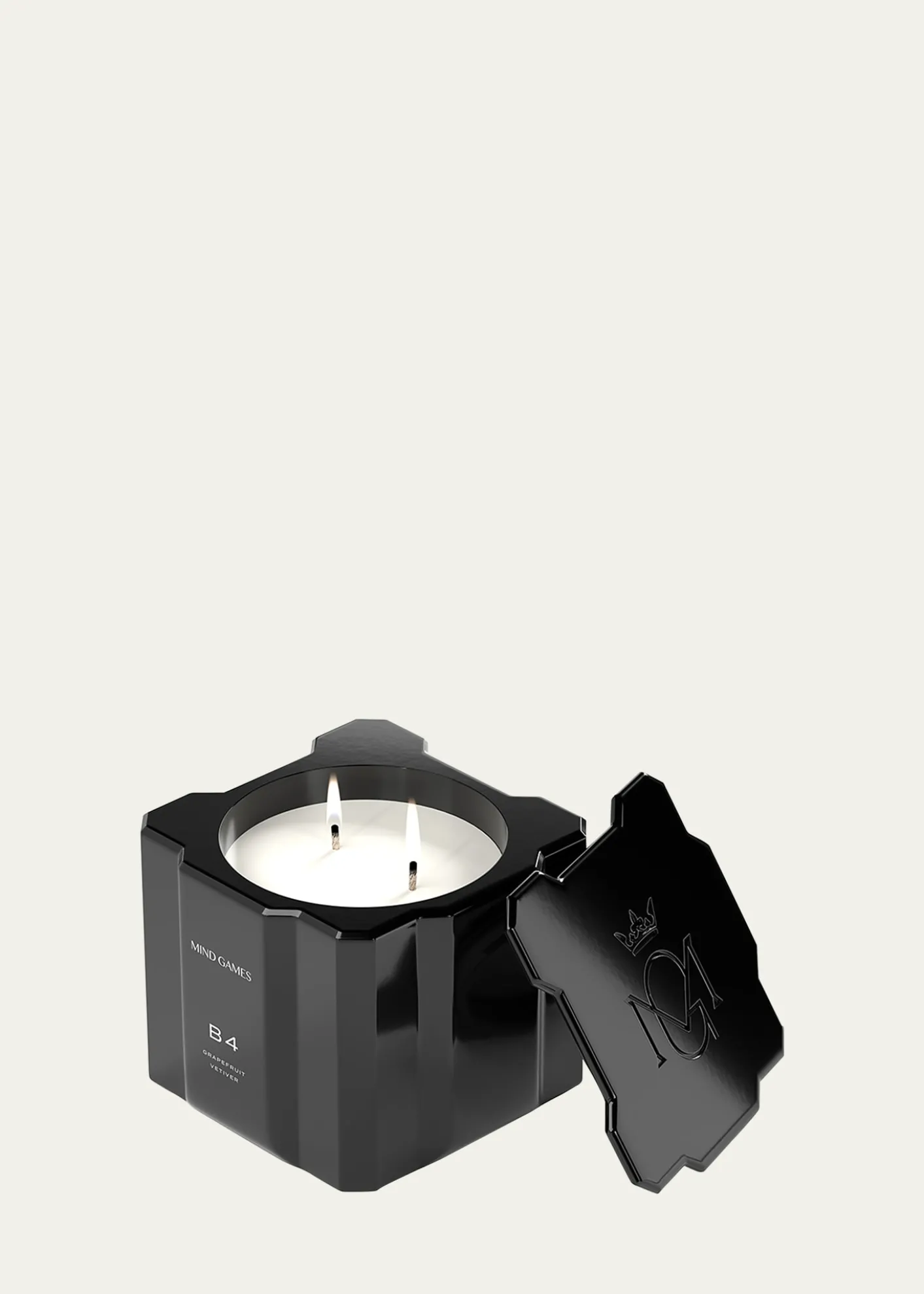 MIND GAMESB4 Black Knight Grapefruit Vetiver Luxury Candle, 10 oz.