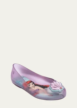 Mini MelissaGirl's Sweet Love x Disney Princess Ballerina Flats, Baby/Toddler/Kids Prince