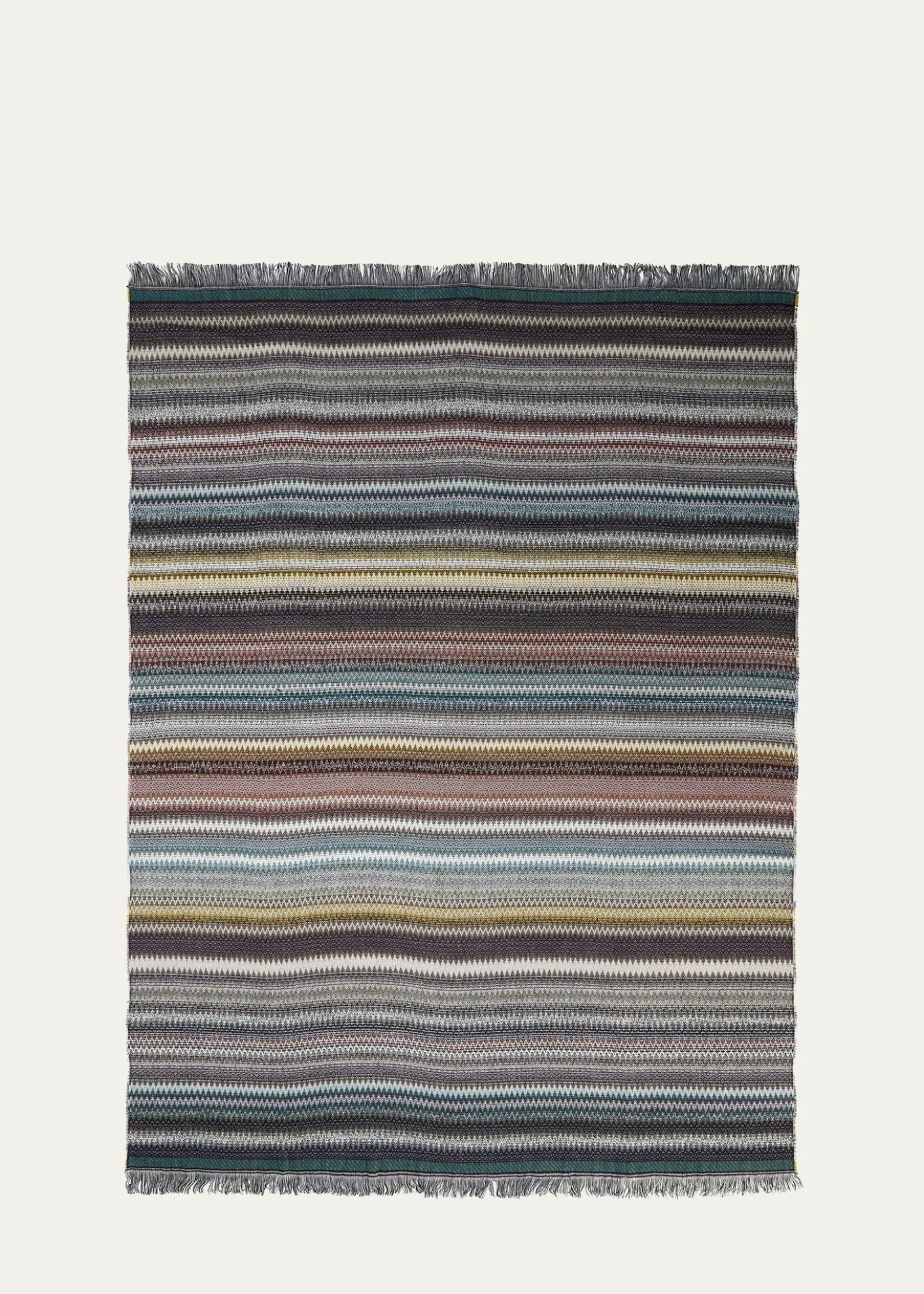 Missoni HomeBlurred Wool Throw, 57" x 75"