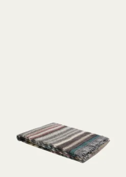 Missoni HomeBlurred Wool Throw, 57" x 75"