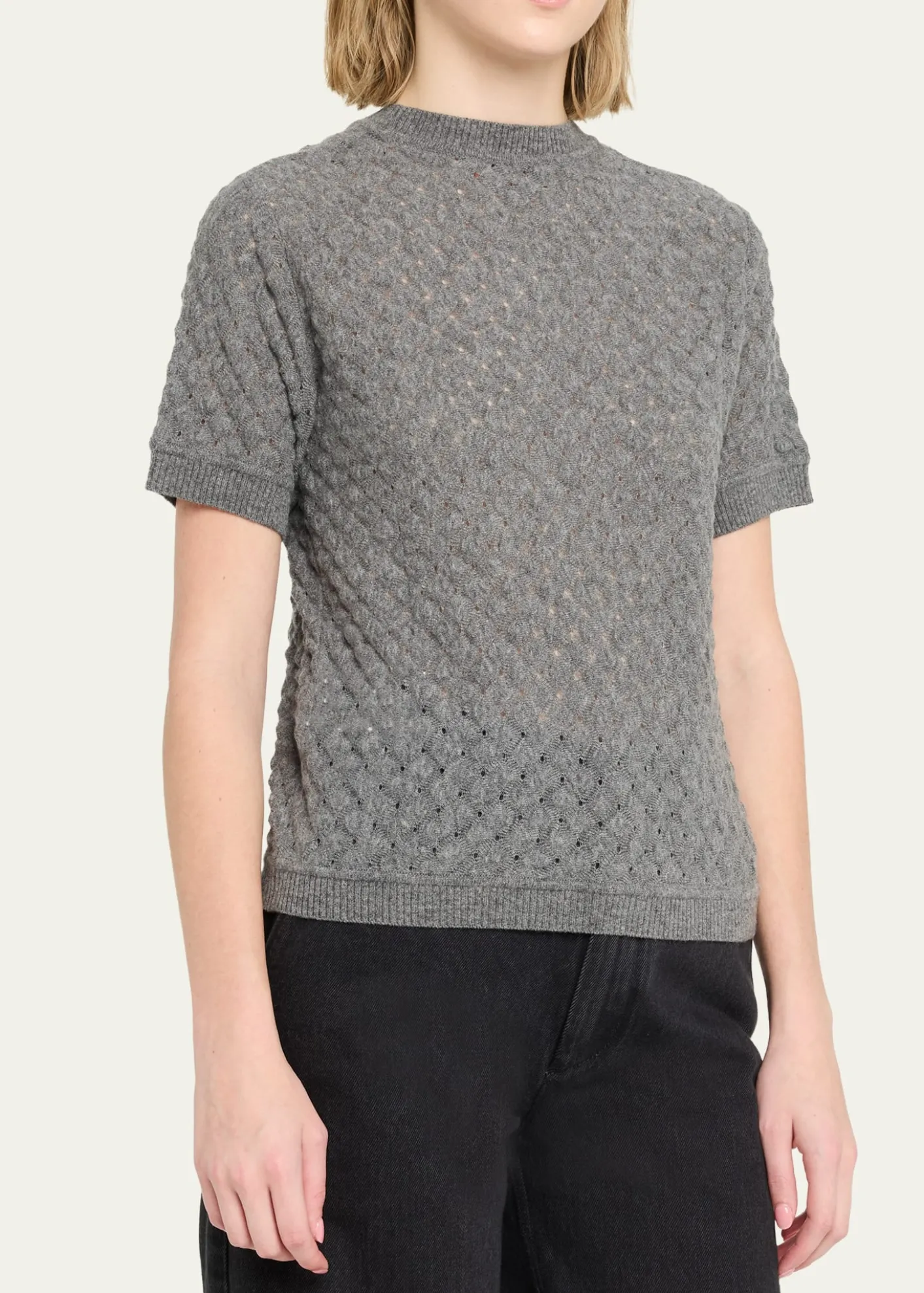 MissoniRaschel Laced Cashmere Sweater