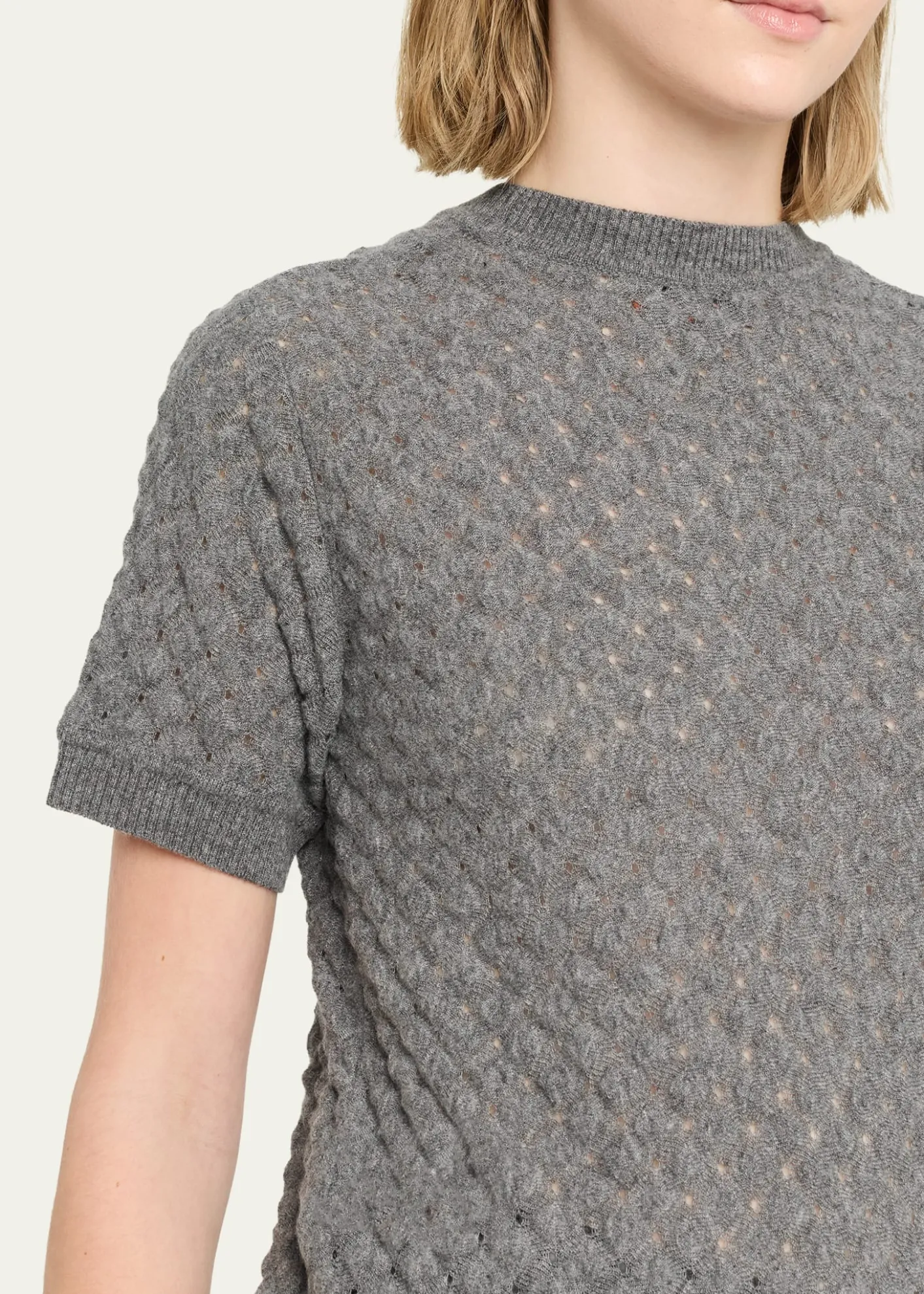 MissoniRaschel Laced Cashmere Sweater