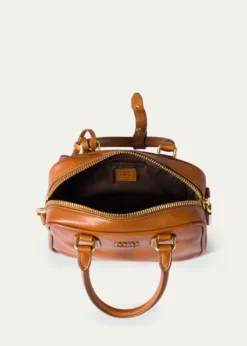 Miu MiuArcadie Aged Leather Top-Handle Bag