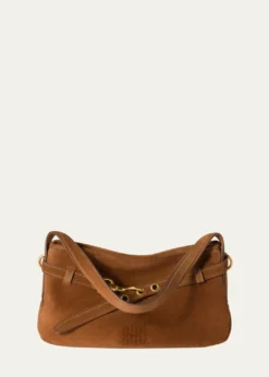 Miu MiuAventure Medium Suede Shoulder Bag